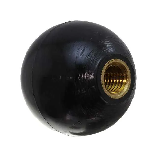 0035HY (KNOB SMOOTH PHENOLIC BLACK)