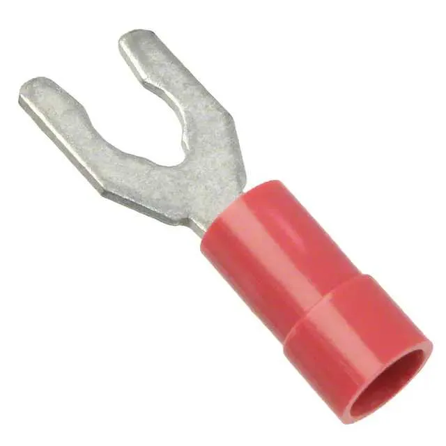 0190990014 (CONN SPADE TERM 18-22AWG #8 RED)
