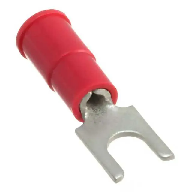 0191300009 (CONN SPADE TERM 18-22AWG #6 RED)