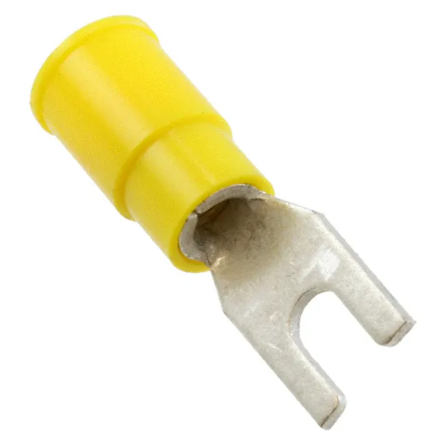 0191310005 (CONN SPADE TERM 10-12AWG #6 YEL)