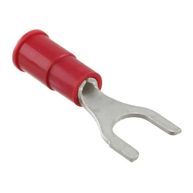 0191420007 (CONN SPADE TERM 18-22AWG #10 RED)