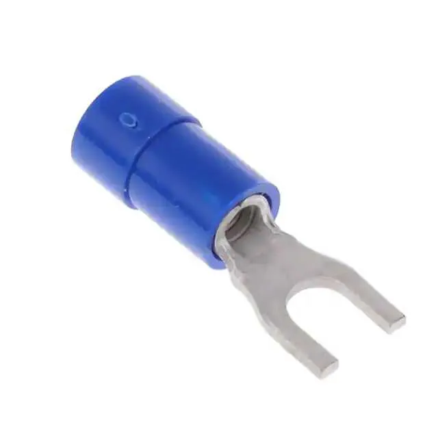 0191440016 (CONN SPADE TERM 14-16AWG #6 BLU)
