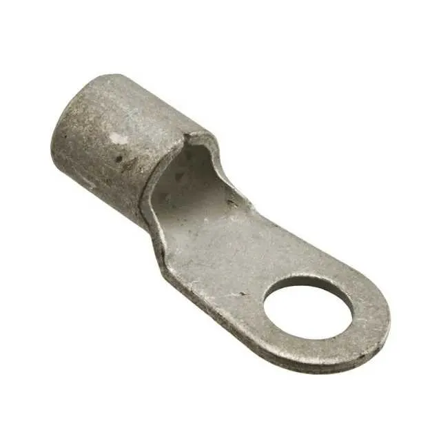 0191930250 (CONN RING FLAT 6AWG #1/4 CRIMP)