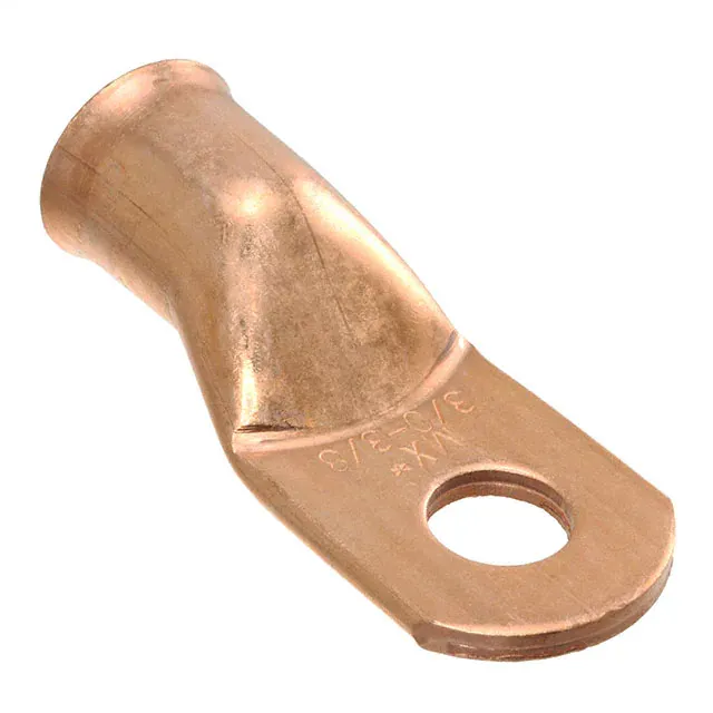 0192210381 (CONN RING FLAT 3/0AWG #3/8 CRIMP)