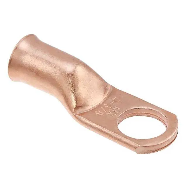 0192210383 (CONN RING FLAT 4AWG #3/8 CRIMP)