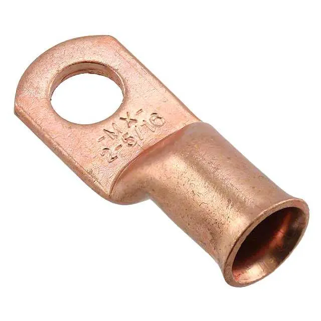 0192210400 (CONN RING FLAT 2AWG #5/16 CRIMP)