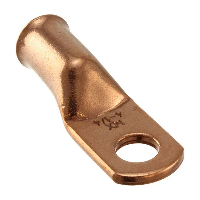 0192210404 (CONN RING FLAT 4AWG #1/4 CRIMP)