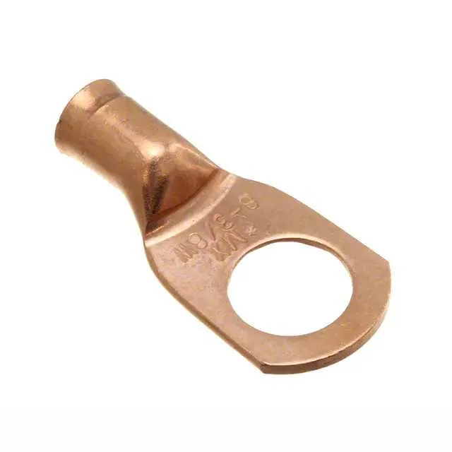 0192210410 (CONN RING FLAT 8AWG #3/8 CRIMP)