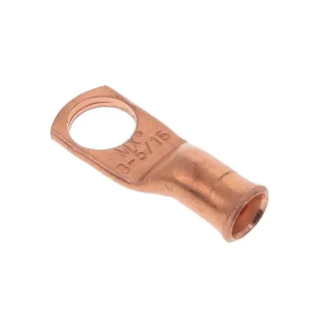 0192210411 (CONN RING FLAT 8AWG #5/16 CRIMP)