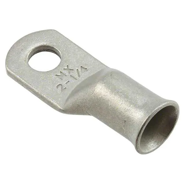 0192210418 (CONN RING FLAT 2AWG #1/4 CRIMP)