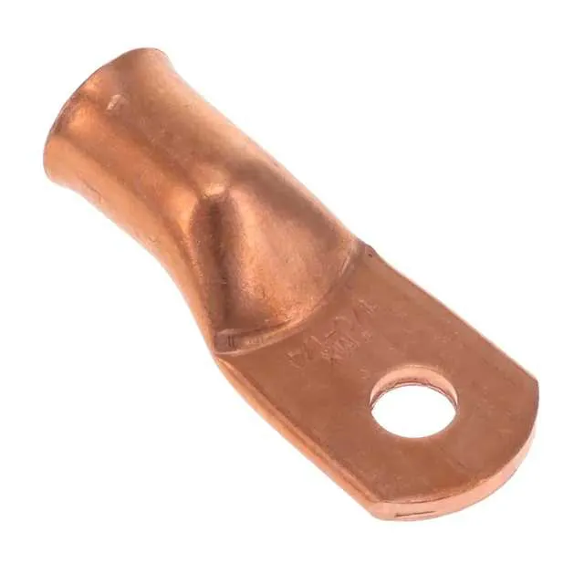 0192210423 (CONN RING FLAT 1/0AWG #1/4 CRIMP)