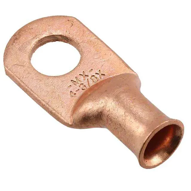 0192210459 (CONN RING FLAT 4AWG #3/8 CRIMP)