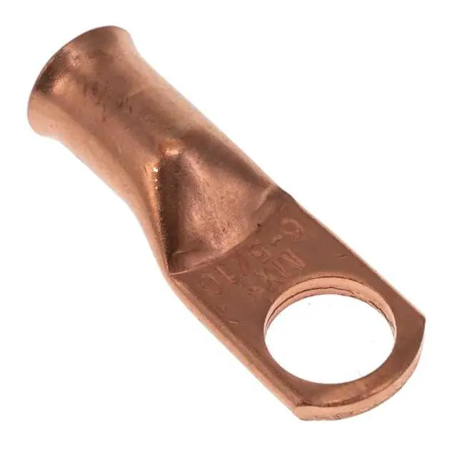 0192210493 (CONN RING FLAT 6AWG #5/16 CRIMP)