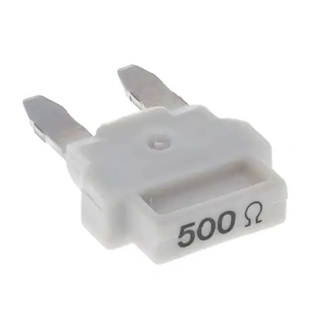 02400118P (RESISTOR MINI 500 OHM 1/2 W)