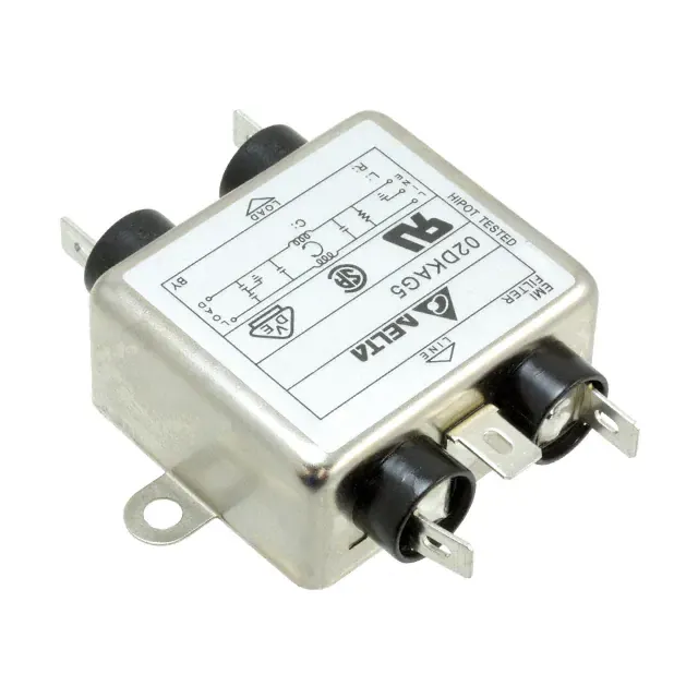 02DKAG5 (LINE FILTER 115/250VAC 2A CHAS)