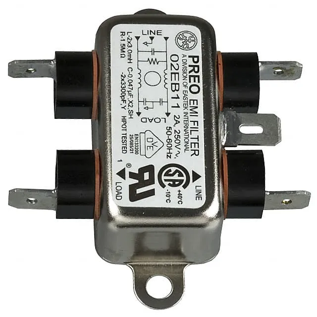 02EB11 (LINE FILTER 250VAC 2A CHASS MNT)