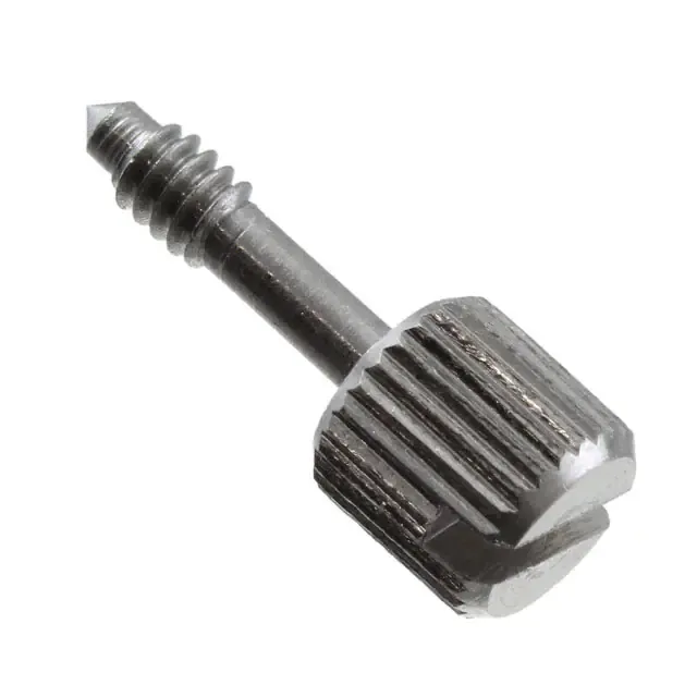 0368-SS (PANEL SCREW KNOB SLOTTED #4-40)