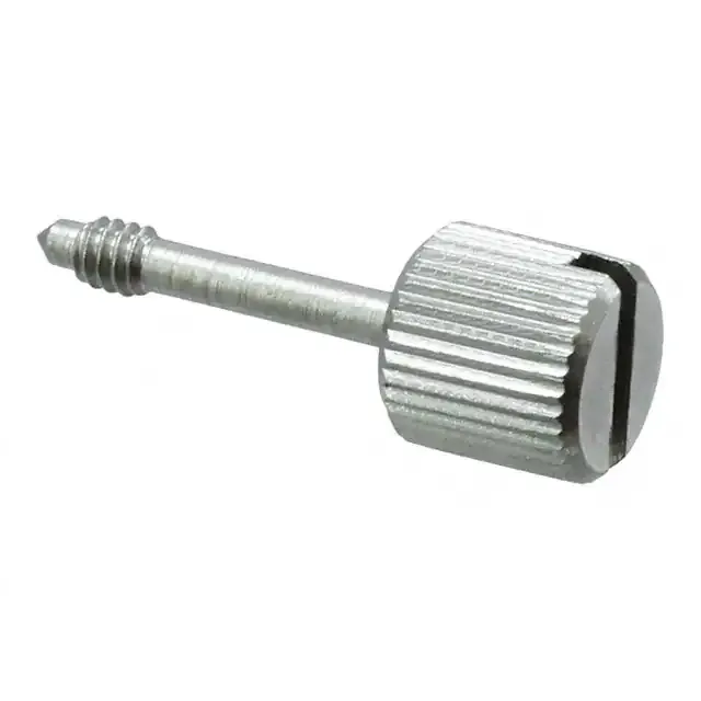 0382-SS (PANEL SCREW KNOB SLOTTED #4-40)
