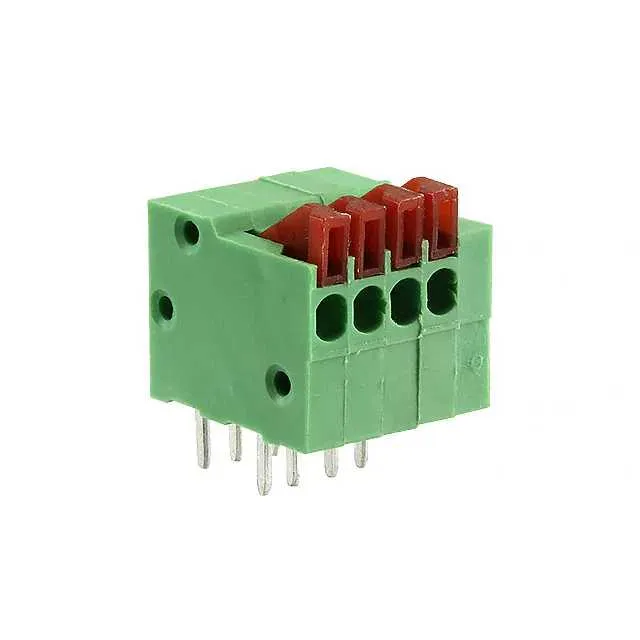 0397000004 (SPRING TERMINAL BLOCK 4C GRN)