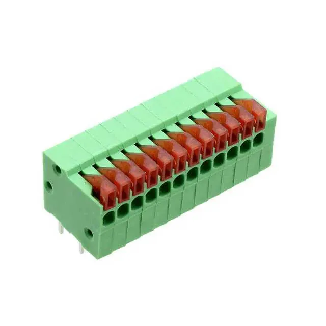 0397000012 (SPRING TERMINAL BLOCK 12CGREEN)