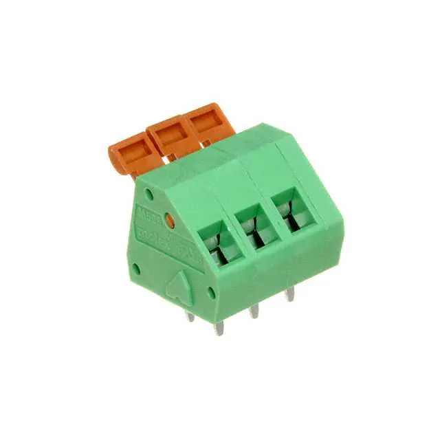 0397000103 (SPRG TERM BLK LP 508MM 45D 3P GR)