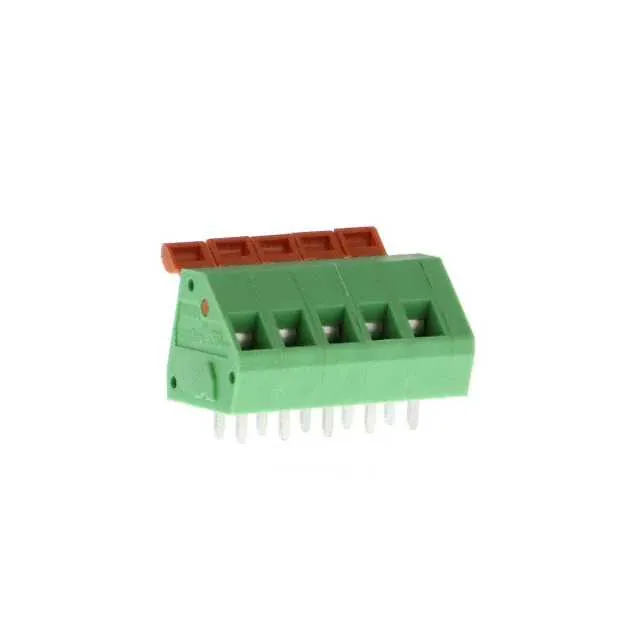 0397000105 (SPRG TERM BLK LP 508MM 45D 5P GR)
