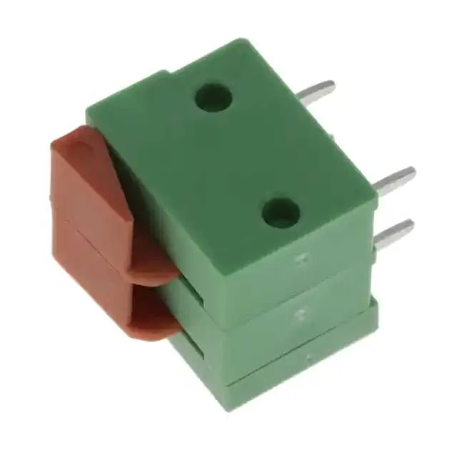 0397000802 (SPRG TERM BLK HORIZ 500MM 2CGREE)