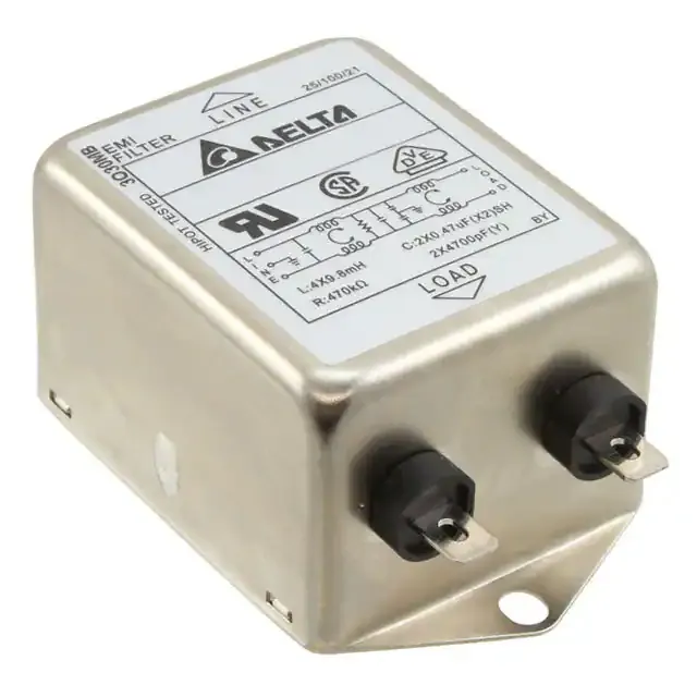 03DPCG5B (LINE FILTER 115/250VAC 3A CHAS)
