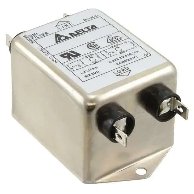 03DPCG5S (LINE FILTER 115/250VAC 3A CHAS)