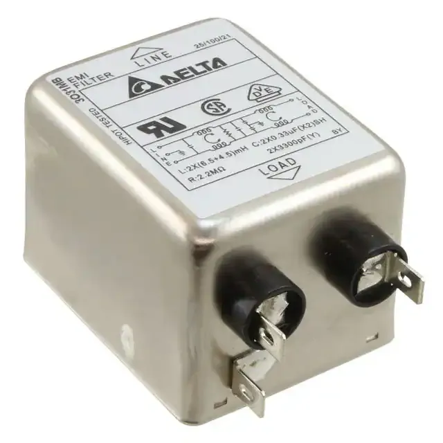 03DPDG3S (LINE FILTER 115/250VAC 3A CHAS)