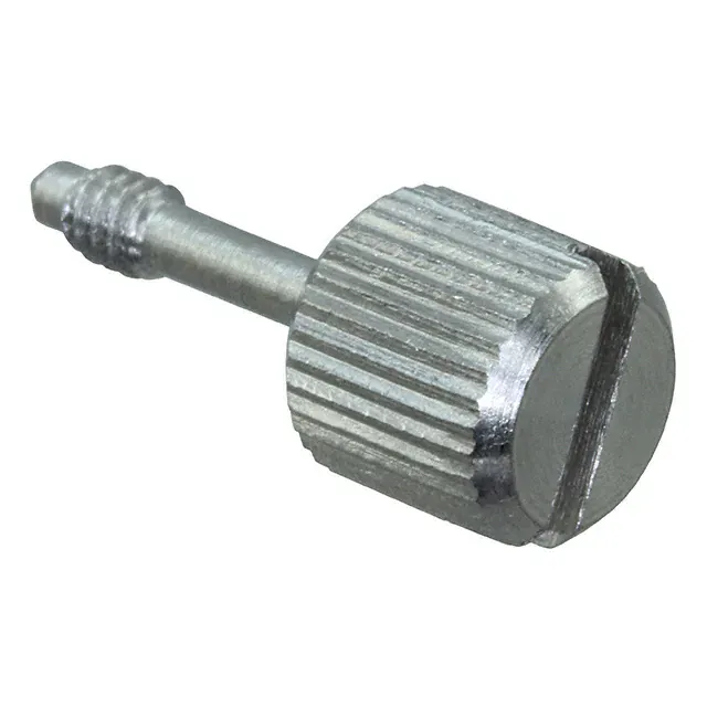 0369-SS (PANEL SCREW KNOB SLOTTED #4-40)