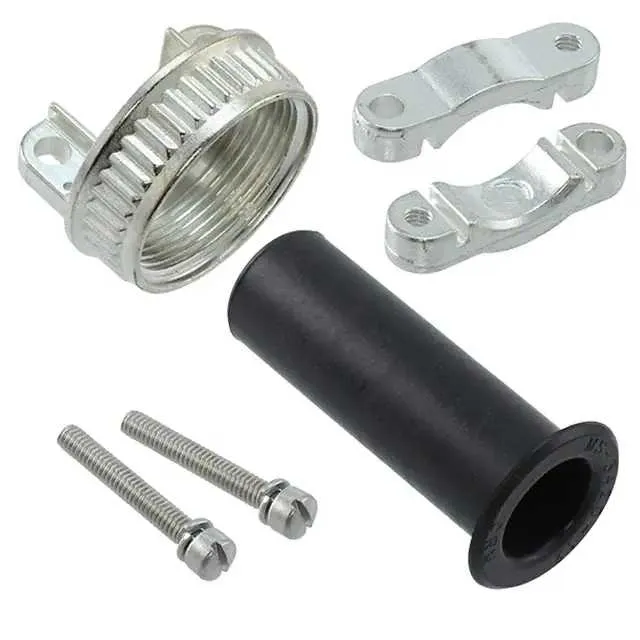 0409-201-1800 (CONN CABLE CLAMP SZ18 SLVR)