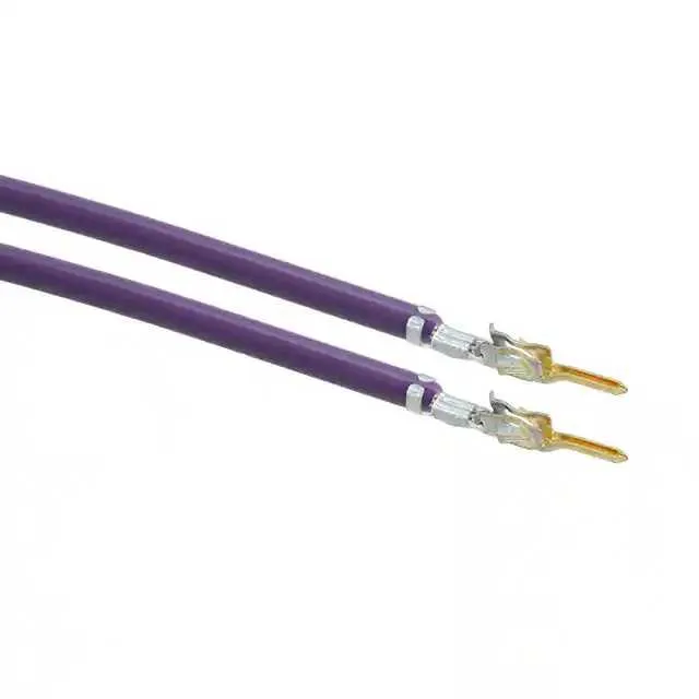 0430310003-04-V0-D (4 PRE-CRIMP A2040V VIOLET")