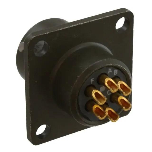 KPT02E106S (CONN RCPT FMALE 6POS SOLDER CUP)