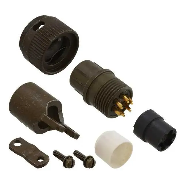 KPT06F106P (CONN PLUG MALE 6POS SOLDER CUP)