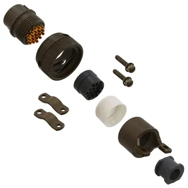 KPT06F1419P (CONN PLUG MALE 19POS SOLDER CUP)