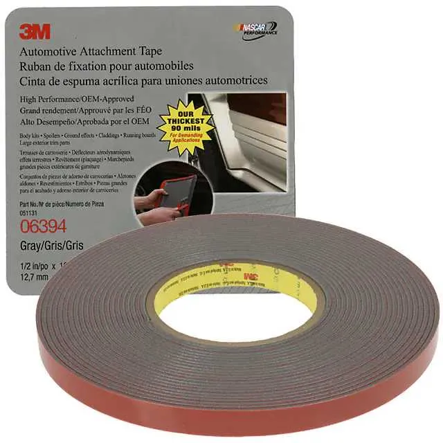 06394 (TAPE DBL COATED GRAY 1/2X 10YDS")
