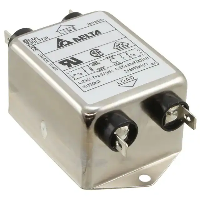 06DSCG5 (LINE FILTER 115/250VAC 6A CHAS)