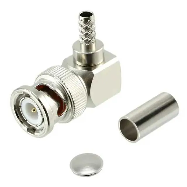 0731000015 (CONN BNC PLUG R/A 50 OHM SOLDER)