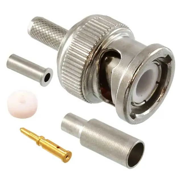 0731740073 (CONN BNC PLUG STR 50 OHM CRIMP)