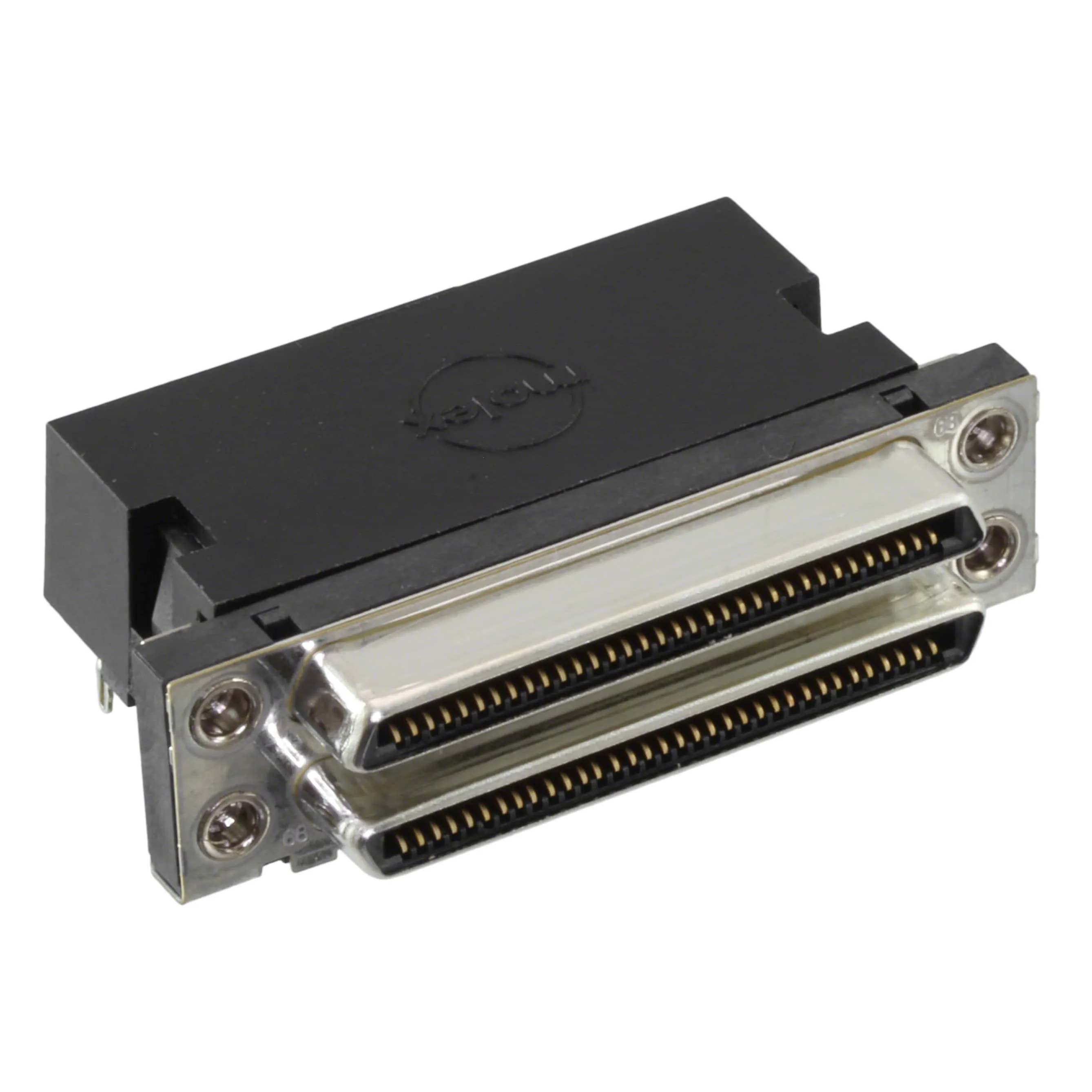 0743370051 (CONN RECEPT R/A.8MM 136POS T/H)
