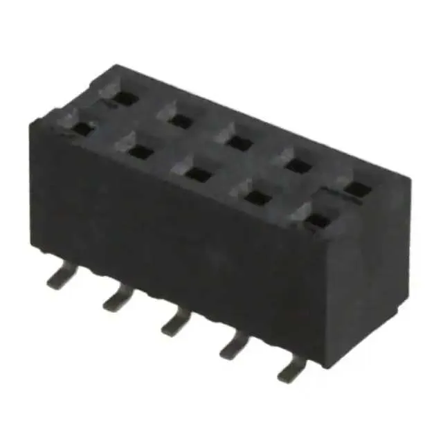 0791098604 (CONN RCPT GOLD 10CKT SMD)