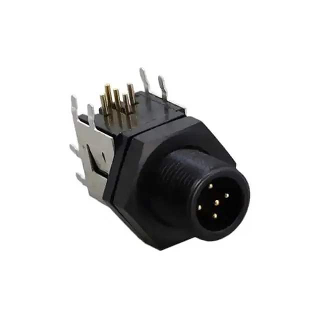 0848649003 (CONN RCPT MALE 5POS GOLD SOLDER)