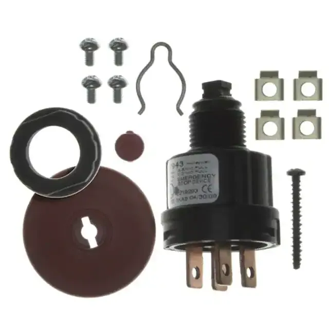 87943-08 (SWITCH PUSH DPST 20A 14V)