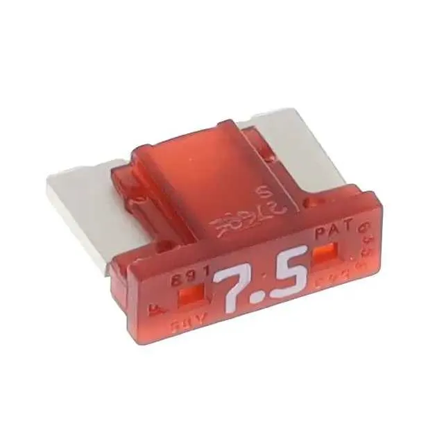 089107.5NXWS (FUSE AUTO 7.5A 58VDC BLADE MINI)