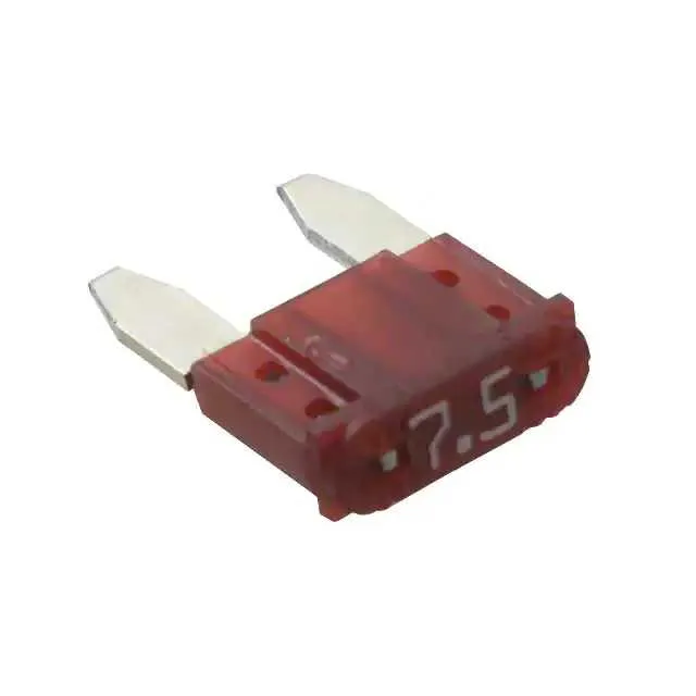 099707.5WXN (FUSE AUTO 7.5A 58VDC BLADE MINI)