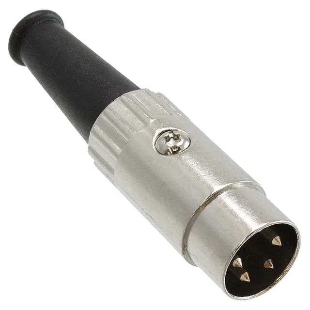 09BL4MX (CONN PLUG MALE DIN 4POS SOLDER)