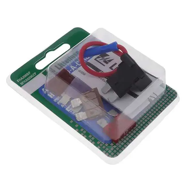 0FHA0200ZP (FUSE HLDR BLADE 32V 10A IN LINE)