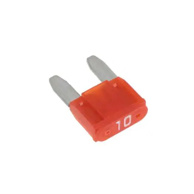 0MIN010.HXGLO (FUSE AUTO 10A 32VAC/VDC BLADE)