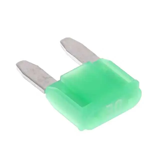 0MIN030.HXGLO (FUSE AUTO 30A 32VAC/VDC BLADE)
